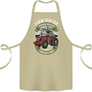 Farm Tractor Farming Farmer Cotton Apron 100% Organic Khaki