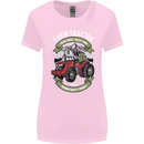 Farm Tractor Farming Farmer Womens Wider Cut T-Shirt Light Pink