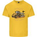 Farming Farm Life is the Best Life Farmer Kids T-Shirt Childrens Yellow