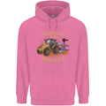 Farming Farm Life is the Best Life Farmer Mens 80% Cotton Hoodie Azelea