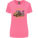 Farming Farm Life is the Best Life Farmer Womens Wider Cut T-Shirt Azalea