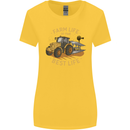 Farming Farm Life is the Best Life Farmer Womens Wider Cut T-Shirt Yellow