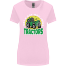 Farming Just a Boy Who Loves Tractors Womens Wider Cut T-Shirt Light Pink