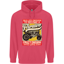 Farming Skilled Enough to Be a Farmer Childrens Kids Hoodie Heliconia