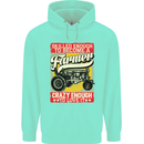 Farming Skilled Enough to Be a Farmer Childrens Kids Hoodie Peppermint