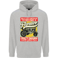 Farming Skilled Enough to Be a Farmer Childrens Kids Hoodie Sports Grey