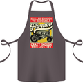 Farming Skilled Enough to Be a Farmer Cotton Apron 100% Organic Dark Grey