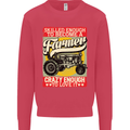 Farming Skilled Enough to Be a Farmer Kids Sweatshirt Jumper Heliconia