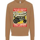 Farming Skilled Enough to Be a Farmer Mens Sweatshirt Jumper Caramel Latte