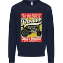 Farming Skilled Enough to Be a Farmer Mens Sweatshirt Jumper Navy Blue