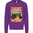 Farming Skilled Enough to Be a Farmer Mens Sweatshirt Jumper Purple