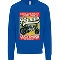 Farming Skilled Enough to Be a Farmer Mens Sweatshirt Jumper Royal Blue