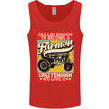 Farming Skilled Enough to Be a Farmer Mens Vest Tank Top Red