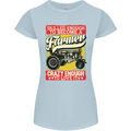 Farming Skilled Enough to Be a Farmer Womens Petite Cut T-Shirt Light Blue