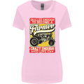 Farming Skilled Enough to Be a Farmer Womens Wider Cut T-Shirt Light Pink