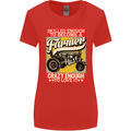 Farming Skilled Enough to Be a Farmer Womens Wider Cut T-Shirt Red