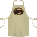 Farming Support Your Local Farmer Cotton Apron 100% Organic Khaki