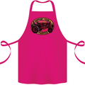 Farming Support Your Local Farmer Cotton Apron 100% Organic Pink