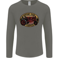 Farming Support Your Local Farmer Mens Long Sleeve T-Shirt Charcoal
