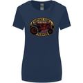 Farming Support Your Local Farmer Womens Wider Cut T-Shirt Navy Blue