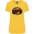 Farming Support Your Local Farmer Womens Wider Cut T-Shirt Yellow
