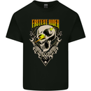 Fastest Rider Motorcycle Motorbike Biker Mens Cotton T-Shirt Tee Top Black