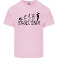 Father And Son Evolution Father's Day Dad Kids T-Shirt Childrens Light Pink