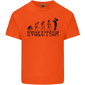 Father And Son Evolution Father's Day Dad Kids T-Shirt Childrens Orange