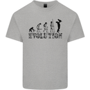 Father And Son Evolution Father's Day Dad Mens Cotton T-Shirt Tee Top Sports Grey