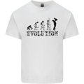 Father And Son Evolution Father's Day Dad Mens Cotton T-Shirt Tee Top White