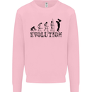 Father And Son Evolution Father's Day Dad Mens Sweatshirt Jumper Light Pink