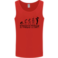 Father And Son Evolution Father's Day Dad Mens Vest Tank Top Red