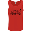 Father And Son Evolution Father's Day Dad Mens Vest Tank Top Red