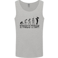 Father And Son Evolution Father's Day Dad Mens Vest Tank Top Sports Grey