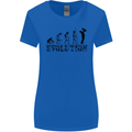 Father And Son Evolution Father's Day Dad Womens Wider Cut T-Shirt Royal Blue