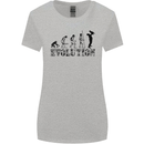 Father And Son Evolution Father's Day Dad Womens Wider Cut T-Shirt Sports Grey