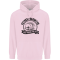 Father & Daughter Best Friends Father's Day Childrens Kids Hoodie Light Pink