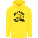 Father & Daughter Best Friends Father's Day Childrens Kids Hoodie Yellow