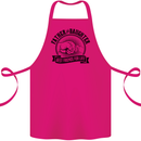 Father & Daughter Best Friends Father's Day Cotton Apron 100% Organic Pink