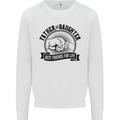 Father & Daughter Best Friends Father's Day Kids Sweatshirt Jumper White