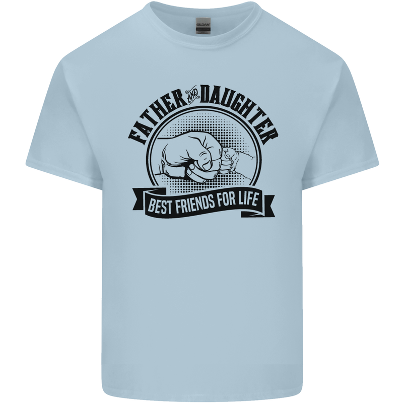 Father & Daughter Best Friends Father's Day Kids T-Shirt Childrens Light Blue
