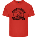 Father & Daughter Best Friends Father's Day Kids T-Shirt Childrens Red