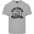 Father & Daughter Best Friends Father's Day Kids T-Shirt Childrens Sports Grey