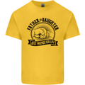 Father & Daughter Best Friends Father's Day Kids T-Shirt Childrens Yellow