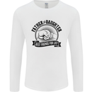 Father & Daughter Best Friends Father's Day Mens Long Sleeve T-Shirt White