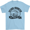 Father & Daughter Best Friends Father's Day Mens T-Shirt Cotton Gildan Light Blue