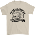 Father & Daughter Best Friends Father's Day Mens T-Shirt Cotton Gildan Sand