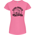 Father & Daughter Best Friends Father's Day Womens Petite Cut T-Shirt Azalea