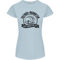 Father & Daughter Best Friends Father's Day Womens Petite Cut T-Shirt Light Blue