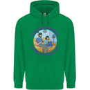 Father & Daughter Gaming Gamer Day Funny Childrens Kids Hoodie Irish Green